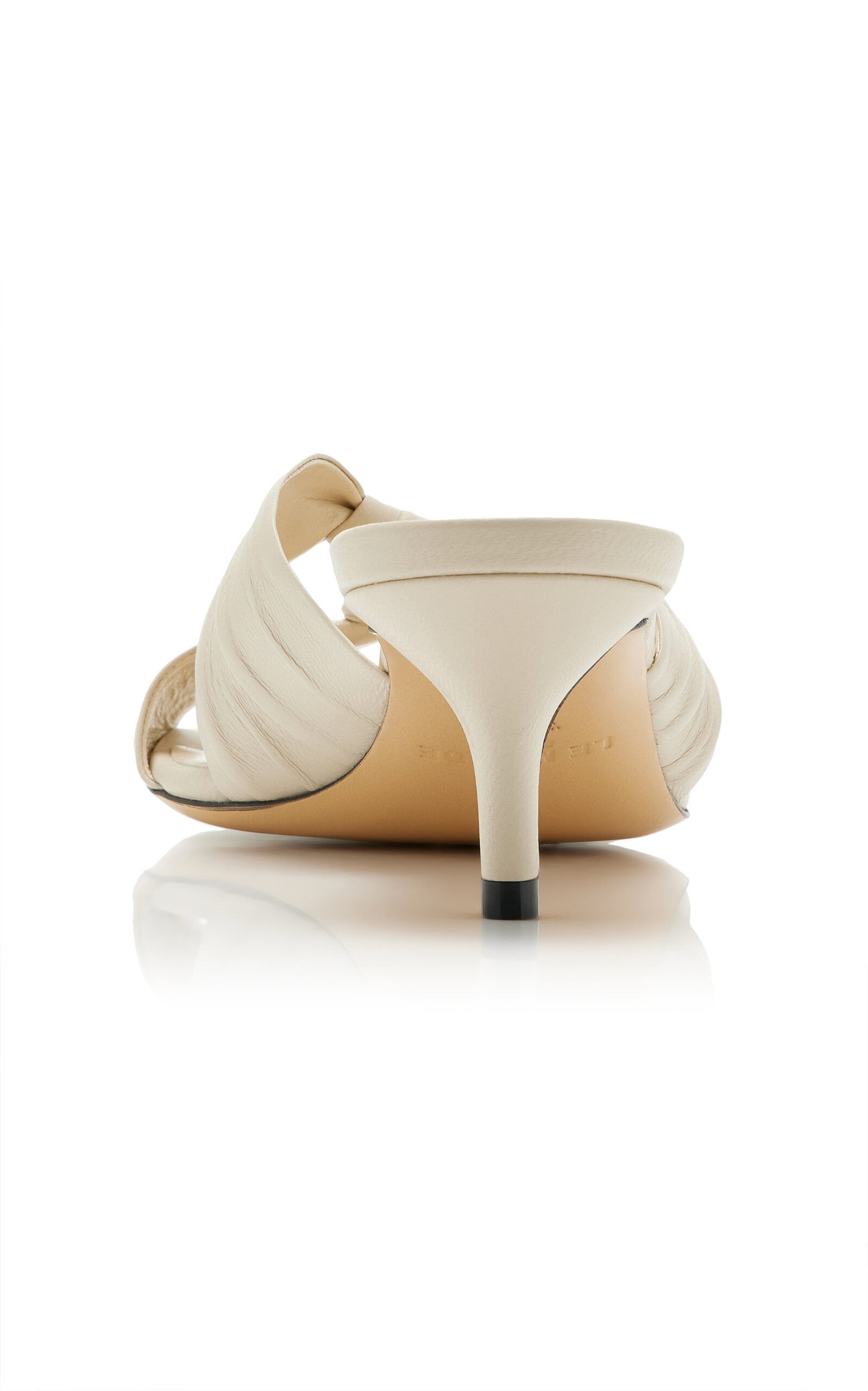 Antonia Leather Mules white - 4