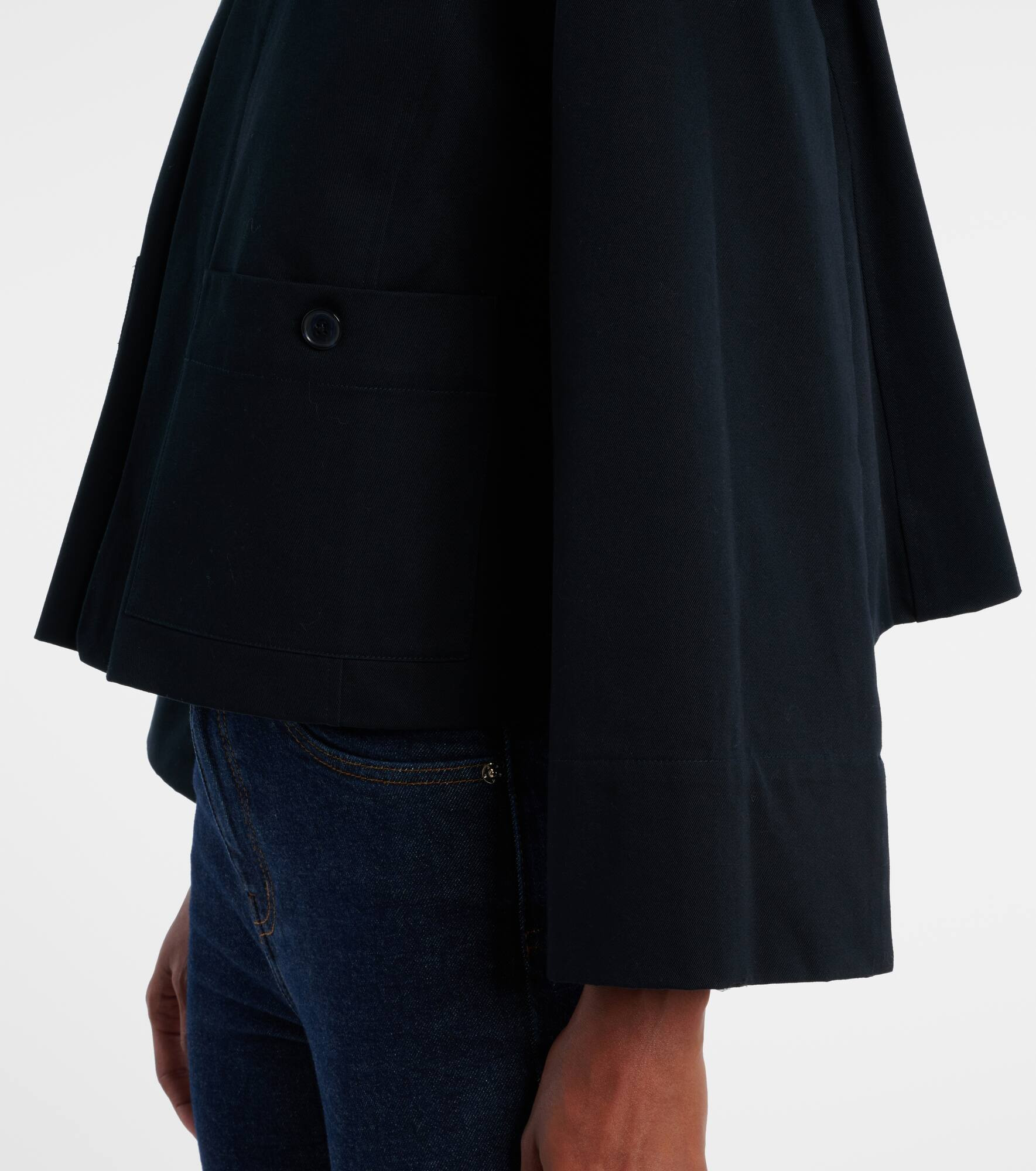Small cotton trench jacket - 5