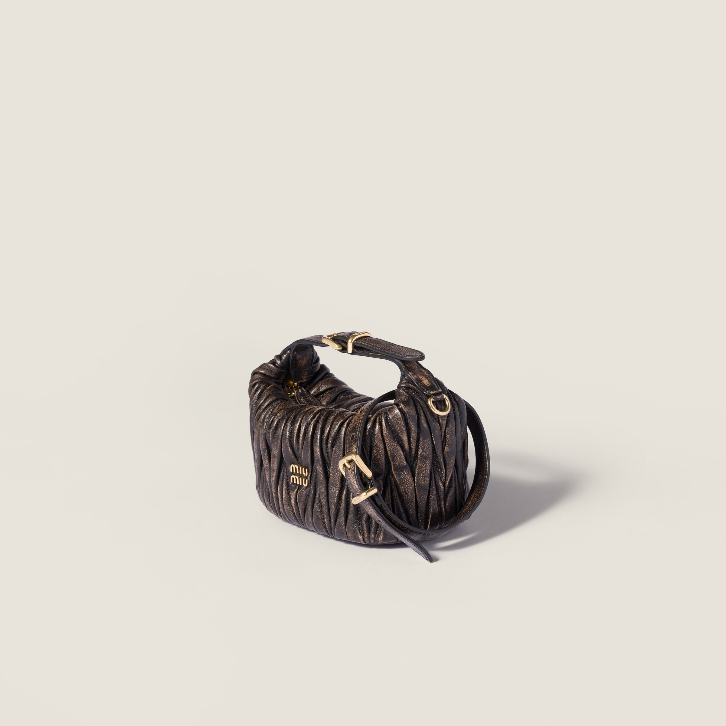 Matelassé nappa leather mini-bag - 2