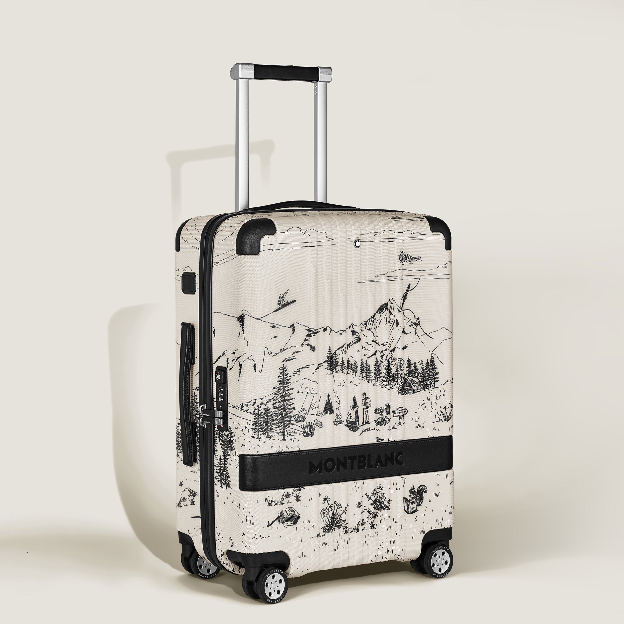 Happy Holidays #MY4810 cabin trolley - 3