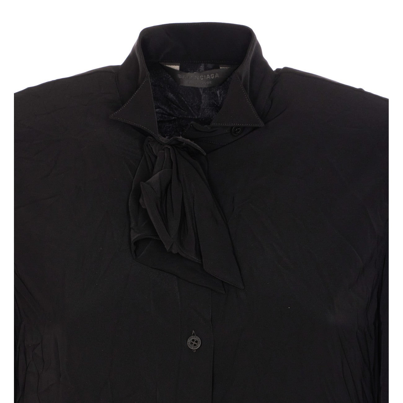 Balenciaga Women Bow Blouse - 4