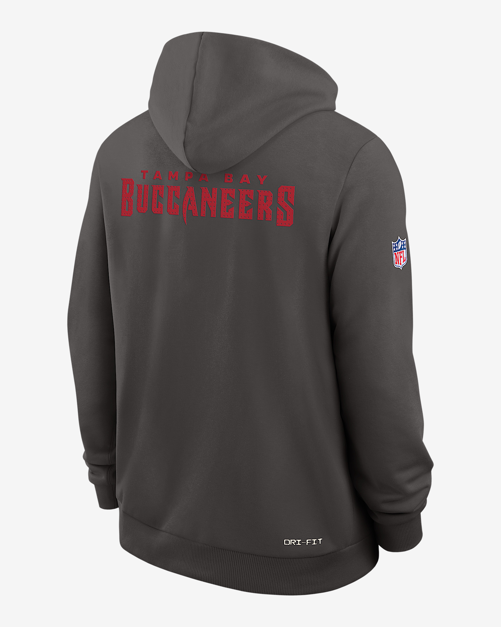Tampa Bay Buccaneers Initial Home Sideline Men's Nike Dri-FIT NFL Pullover Hoodie - 2