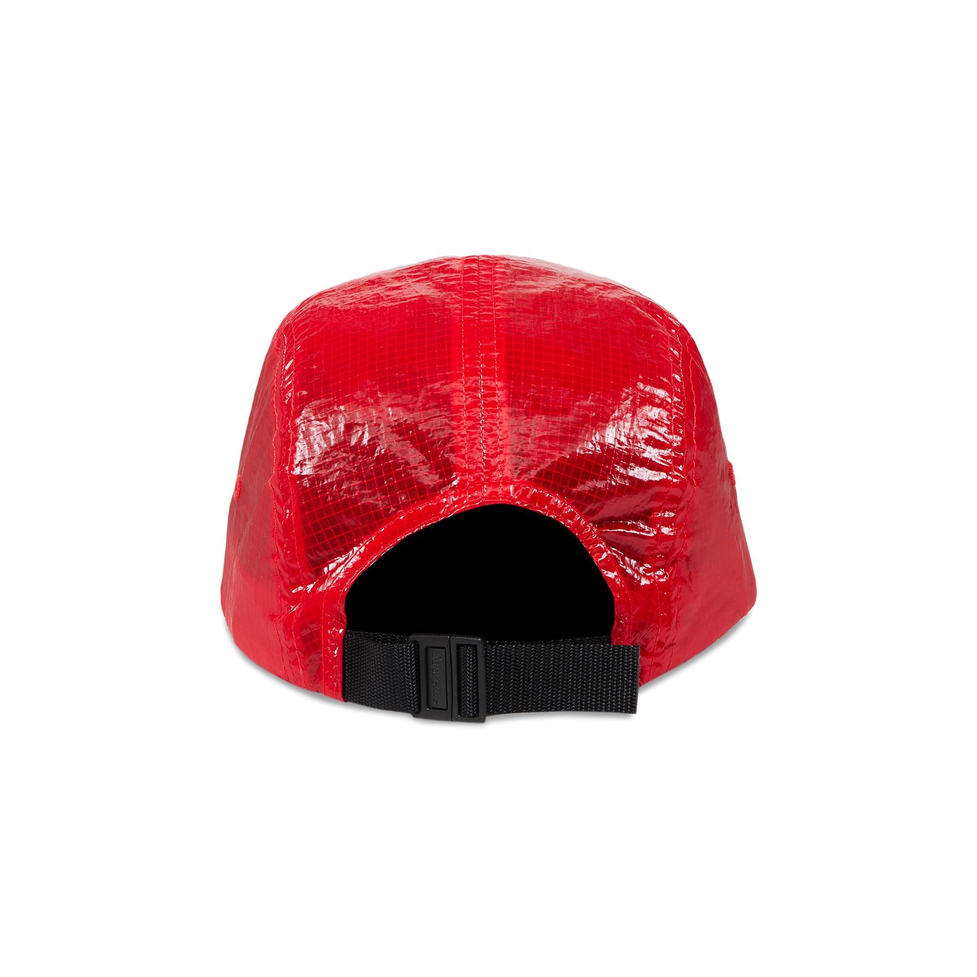 Supreme Gloss Ripstop Camp Cap 'Red' - 4