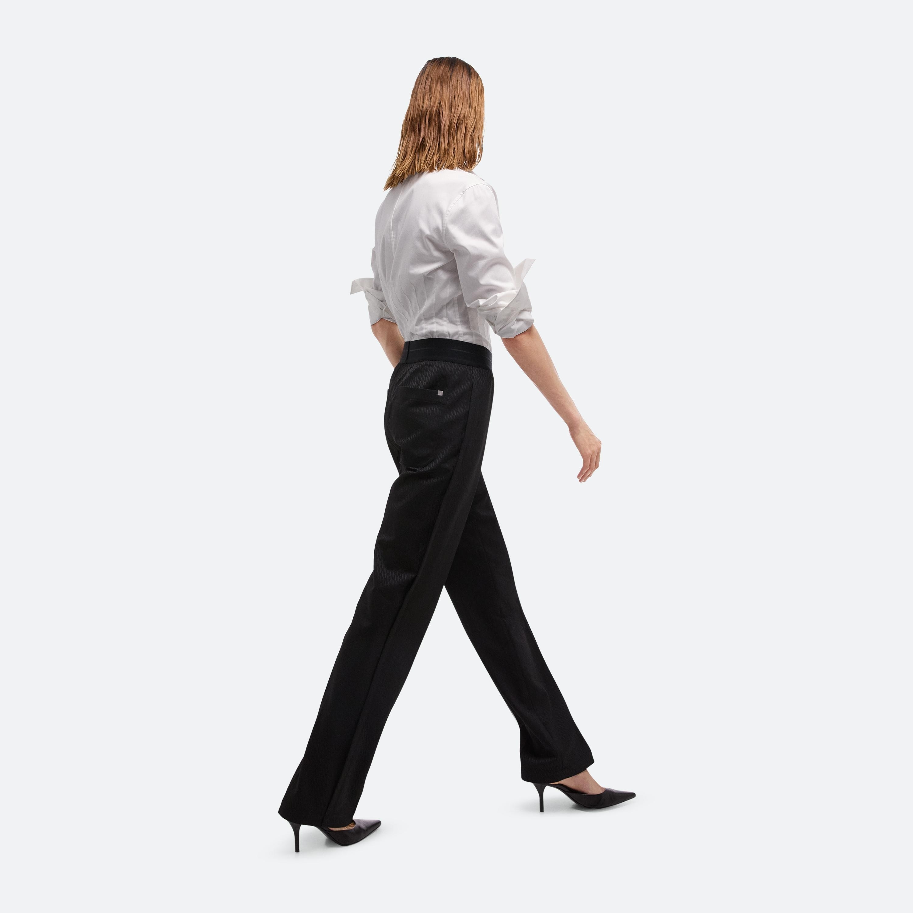 JACQUARD CAR TROUSERS - 7