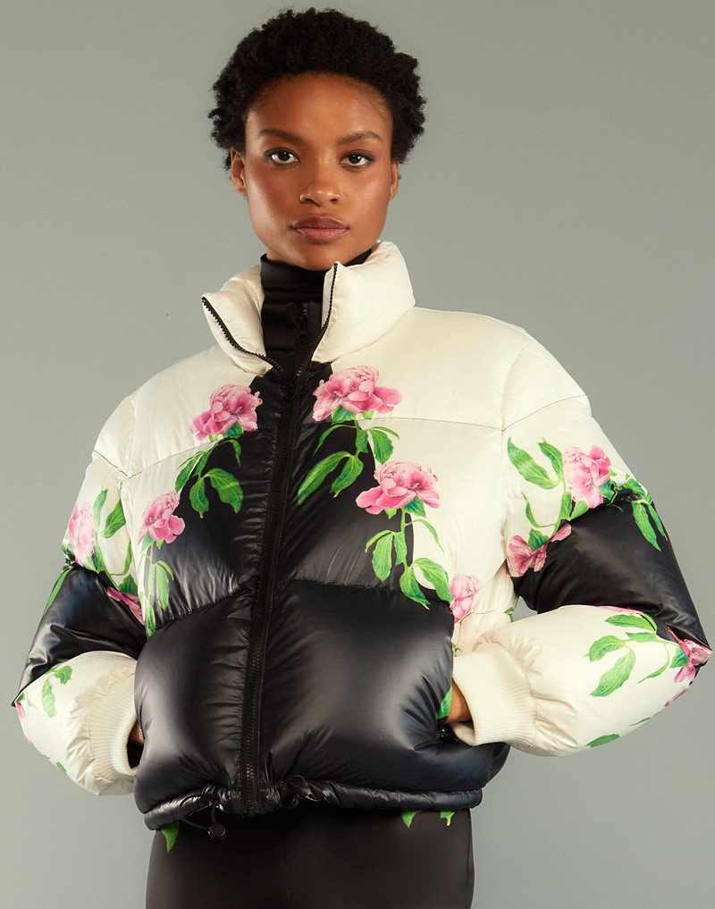 CYNTHIA ROWLEY April Showers Puffer Jacket outlook