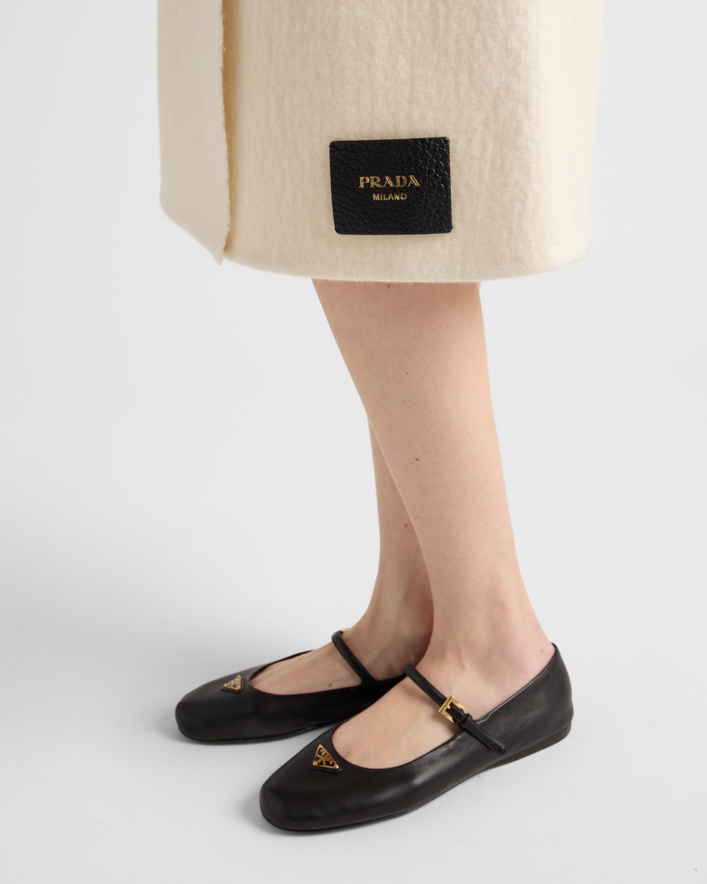 Twill midi-skirt - 4