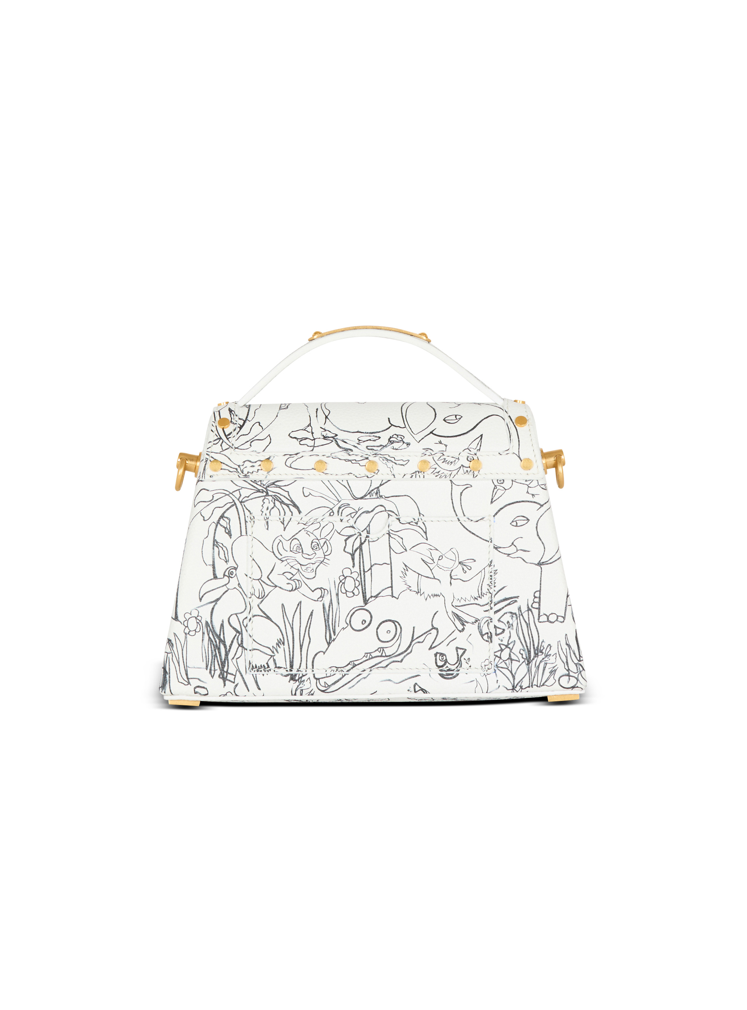 Disney x Balmain: The Lion King - B-Buzz Dynasty bag in Enfant Précoce print - 4