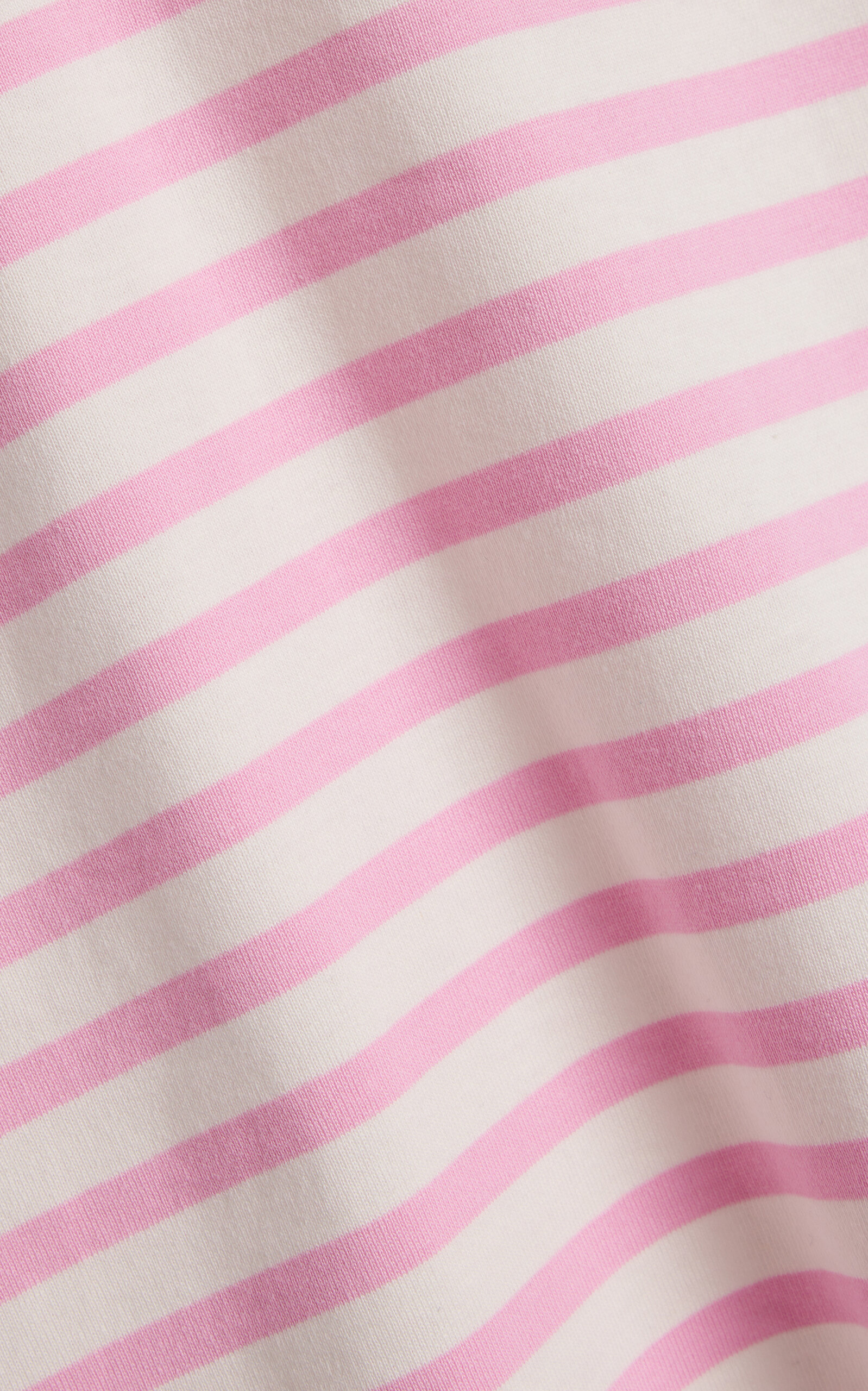 Exclusive Oversized Breton-Striped Cotton T-Shirt pink - 5