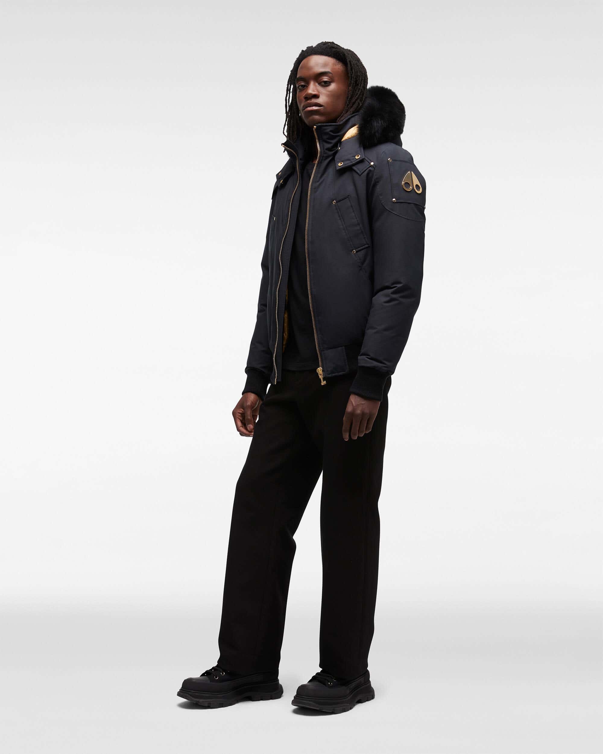 GOLD BALLISTIC BOMBER FUR - 6