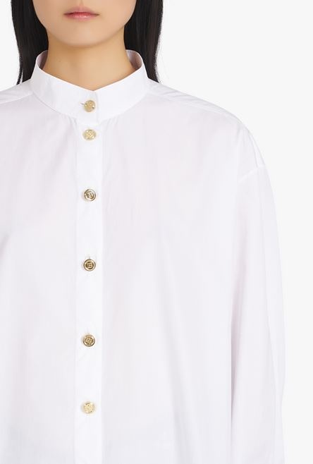 White poplin shirt - 6