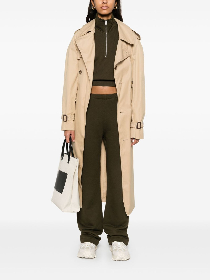 ÉTERNE cropped half-zip sweatshirt outlook