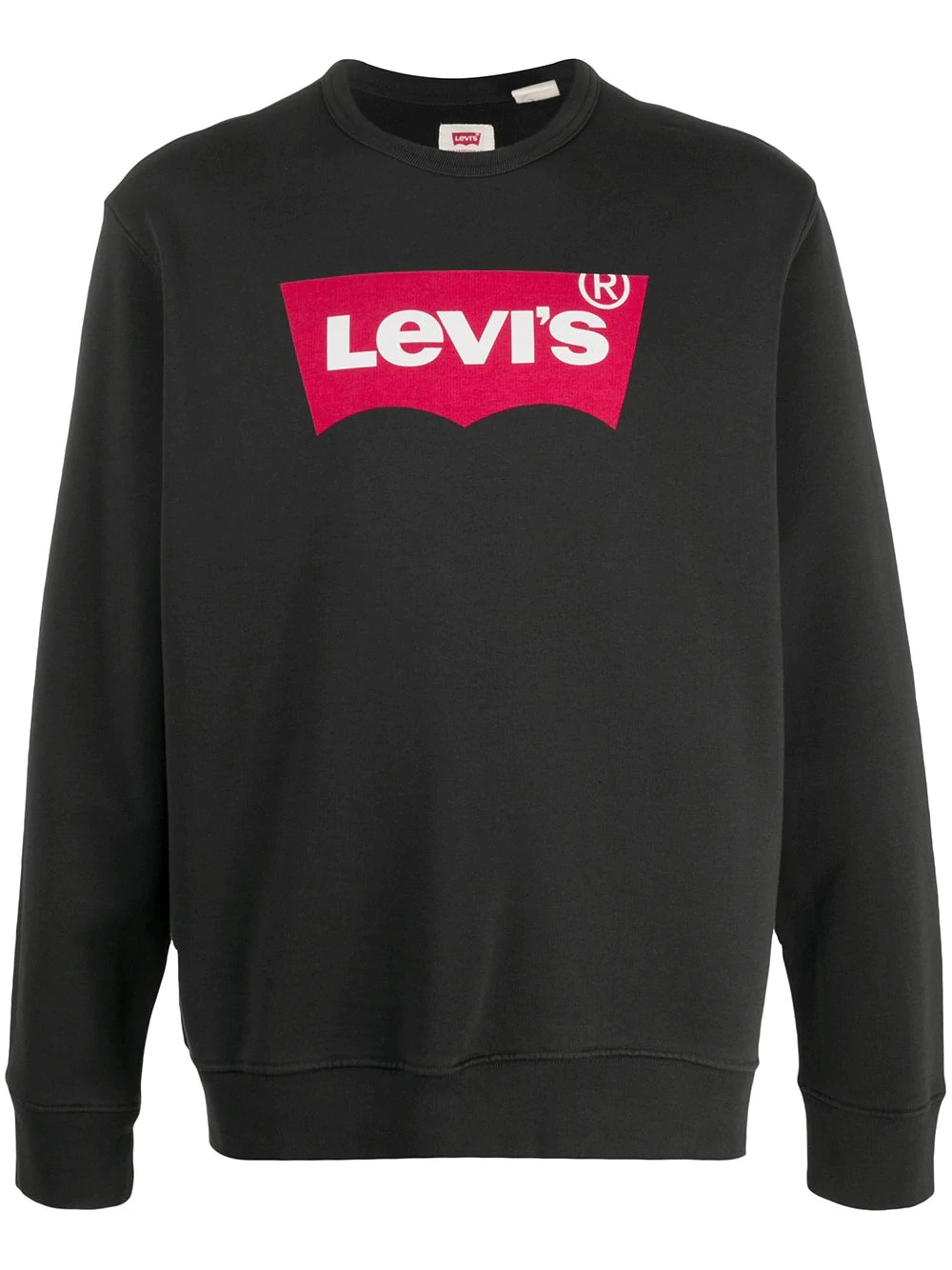 printed logo sweatshirt - 1