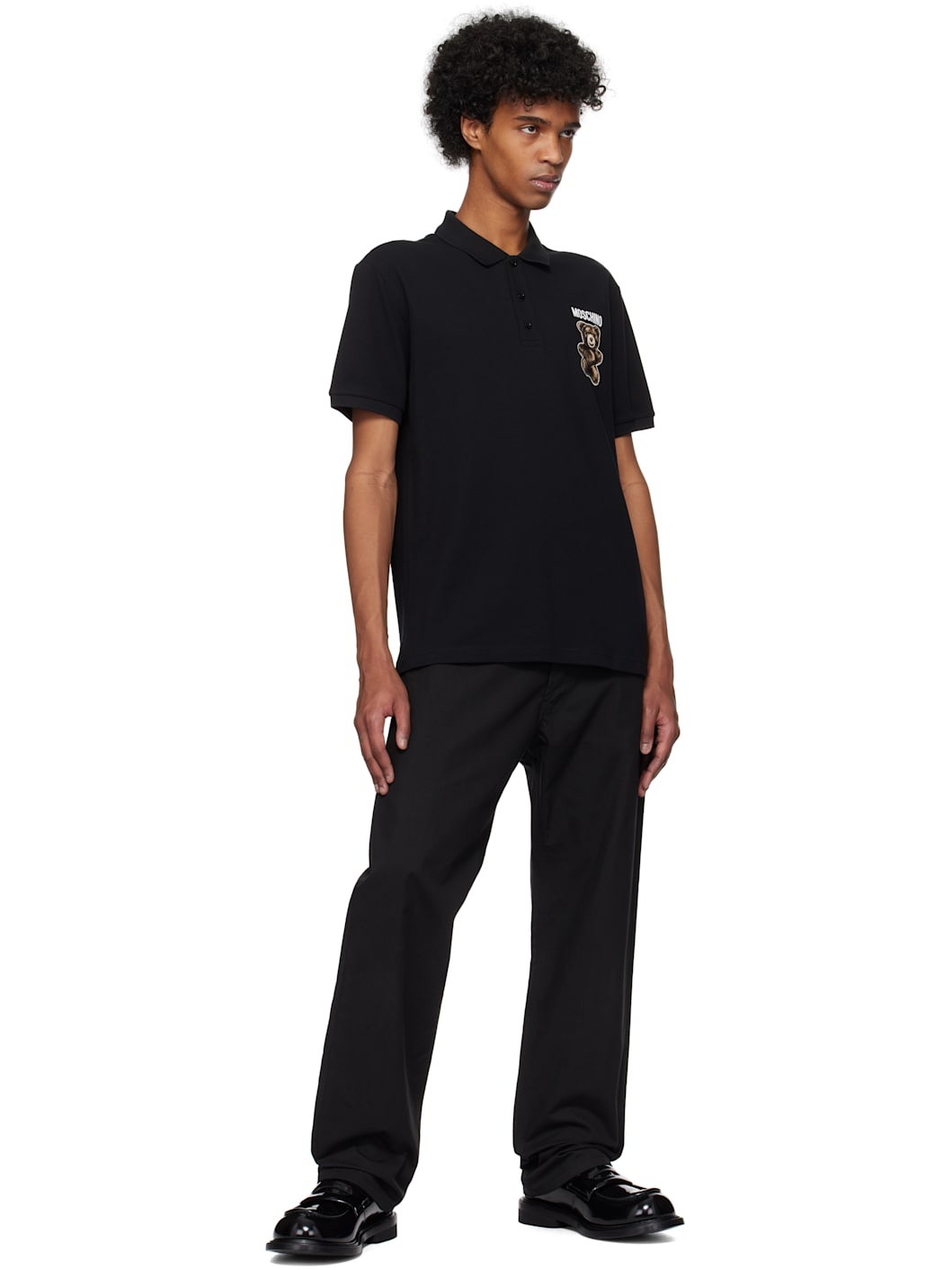Black Teddy Bear Polo - 4