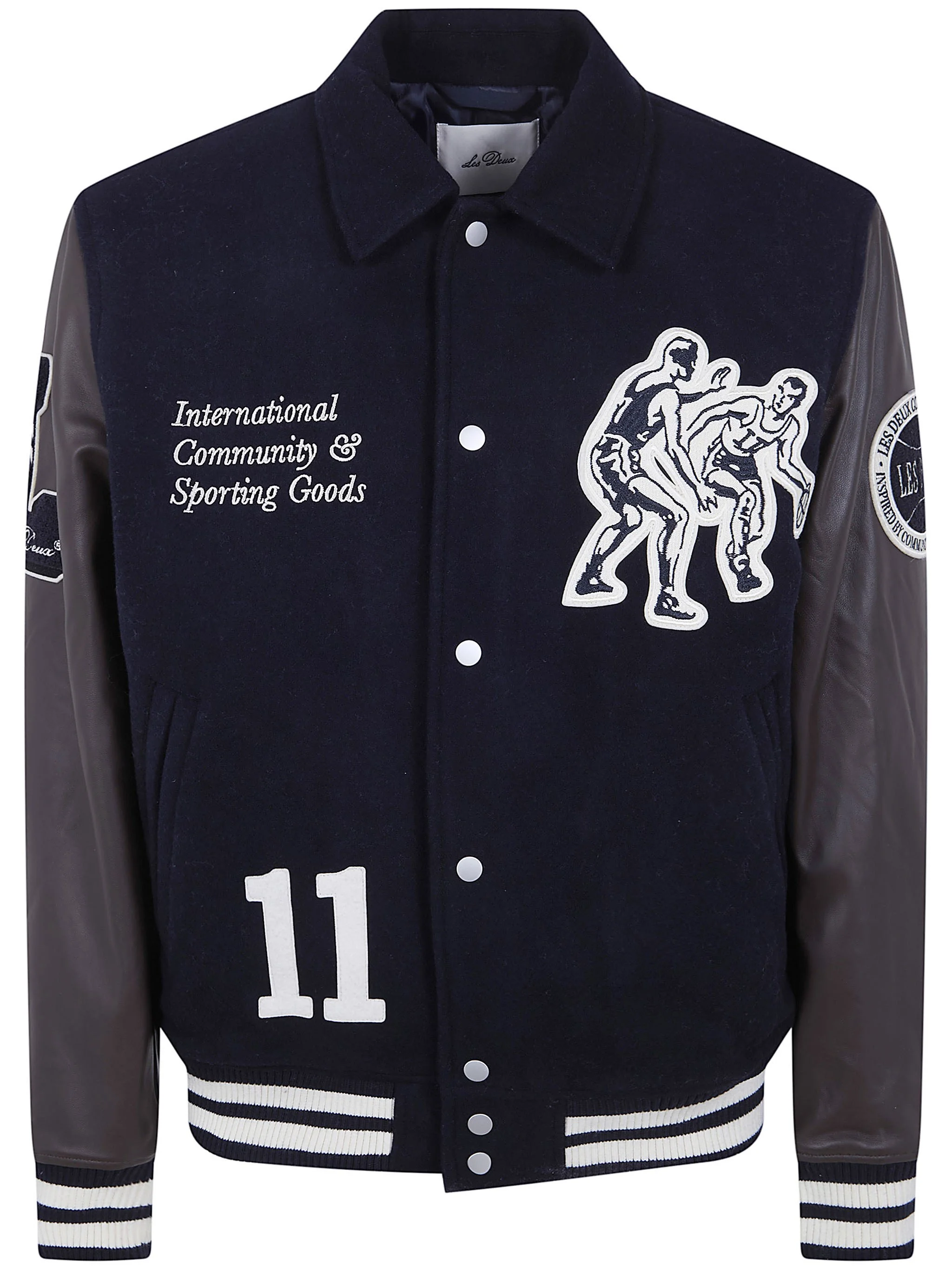"Basket Varsity" Wool Jacket - 1