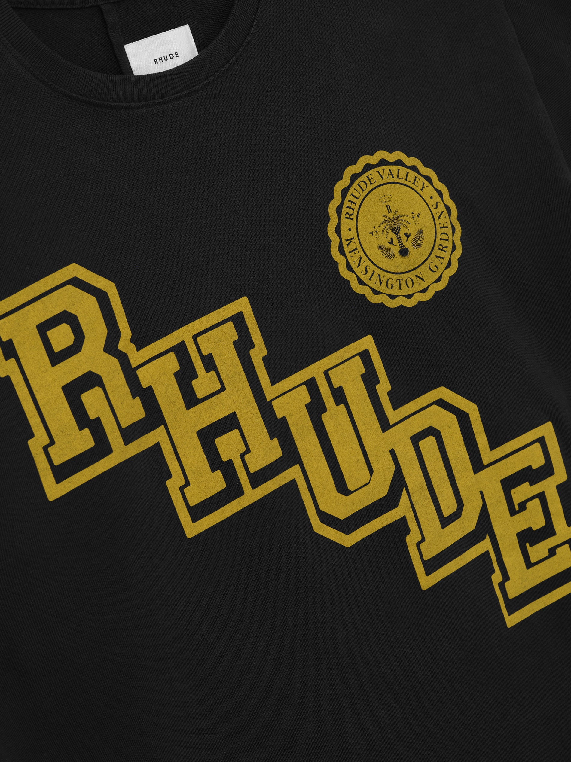 RHUDE COLLEGIATE CREST TEE - 3