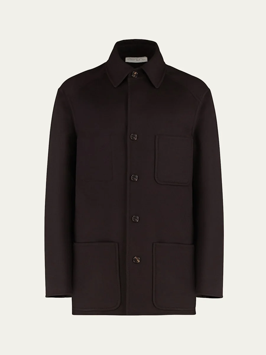 Men's Pitt Double-Faced Merino Wool Jacket - 1