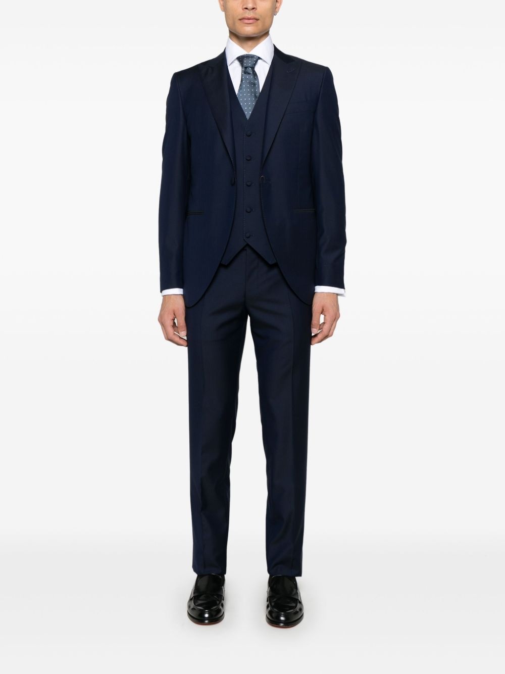 wool three-piece suit - 2