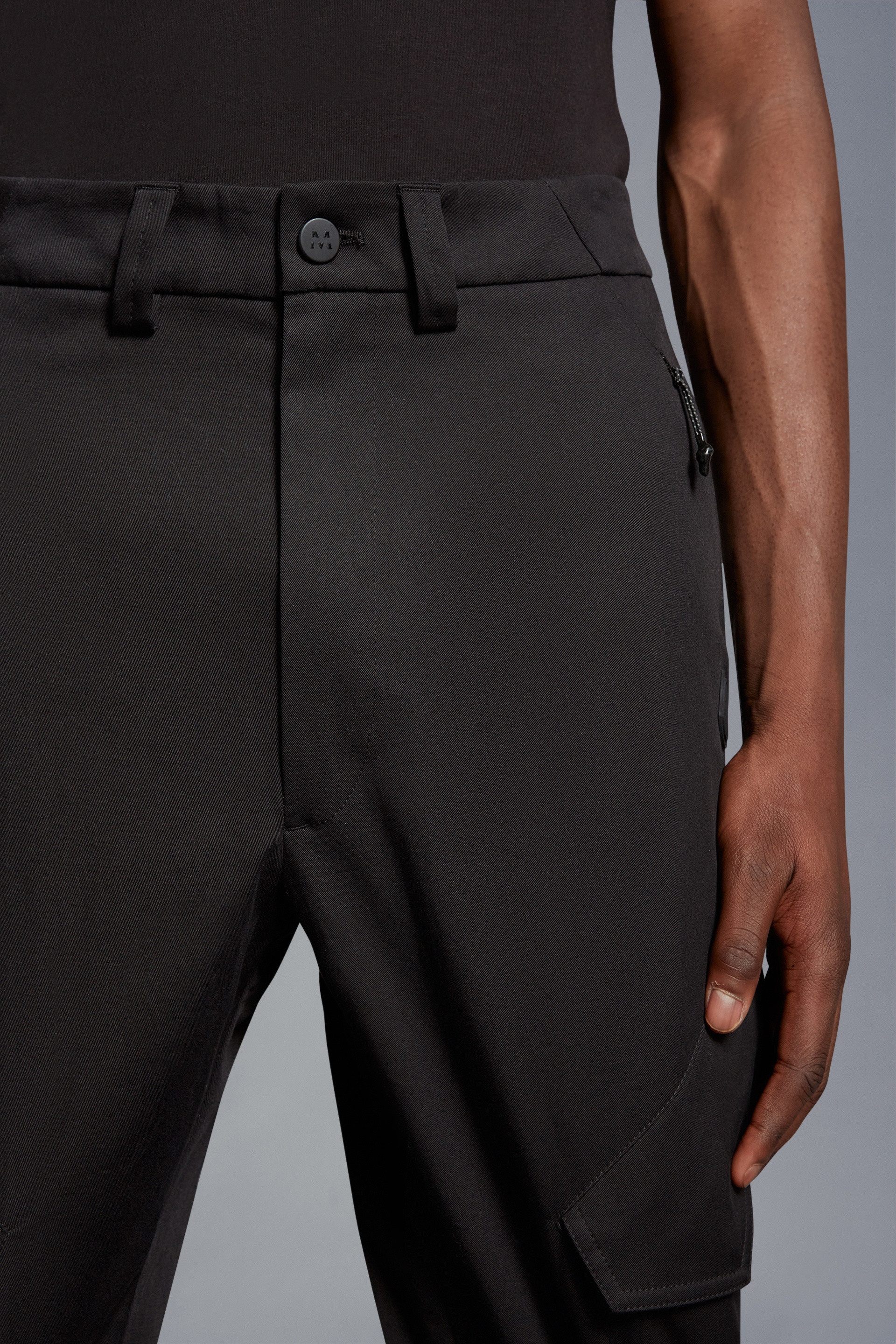 Gabardine Cargo Pants - 6