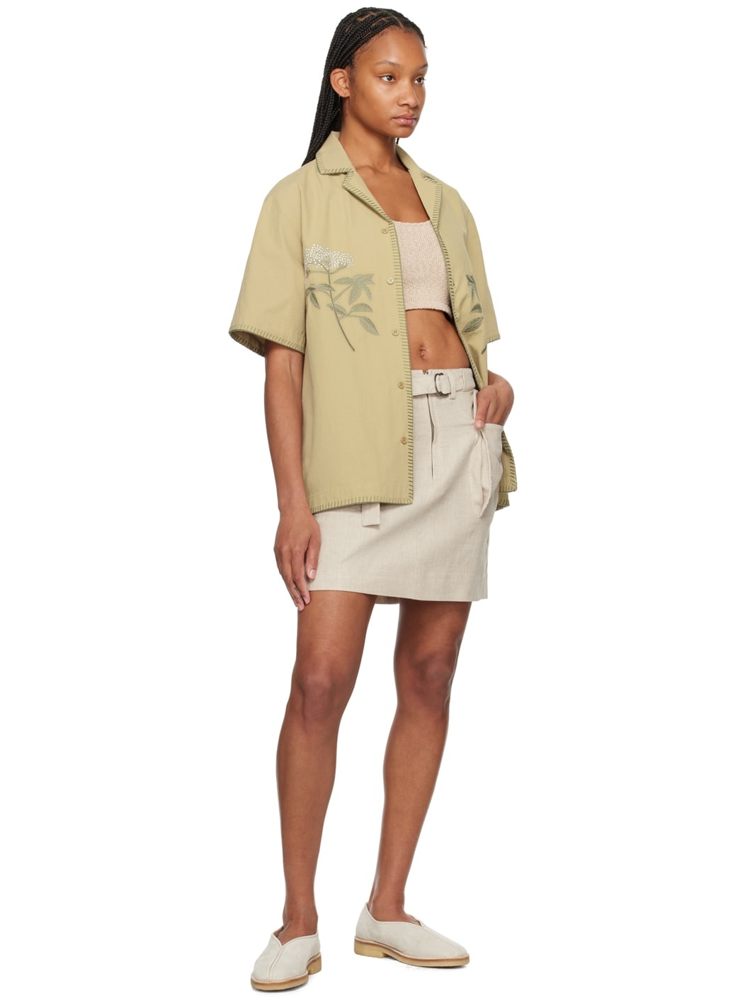 Beige Pier Shirt - 4