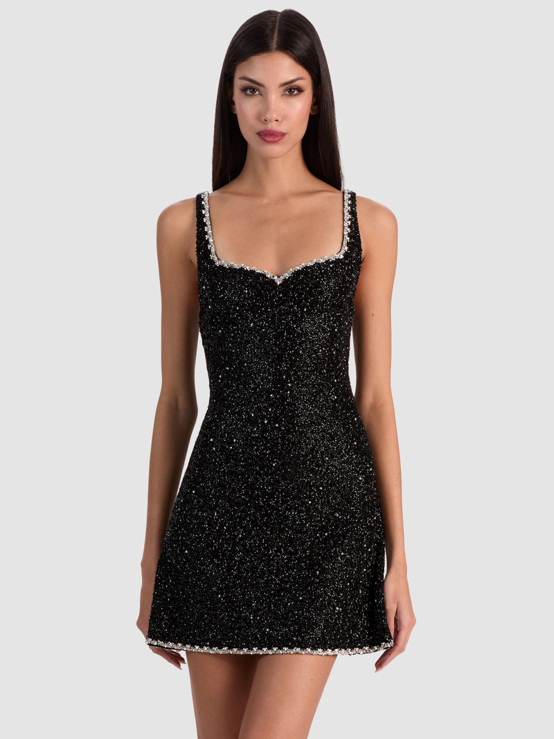 EVE EMBELLISHED MINI DRESS 6