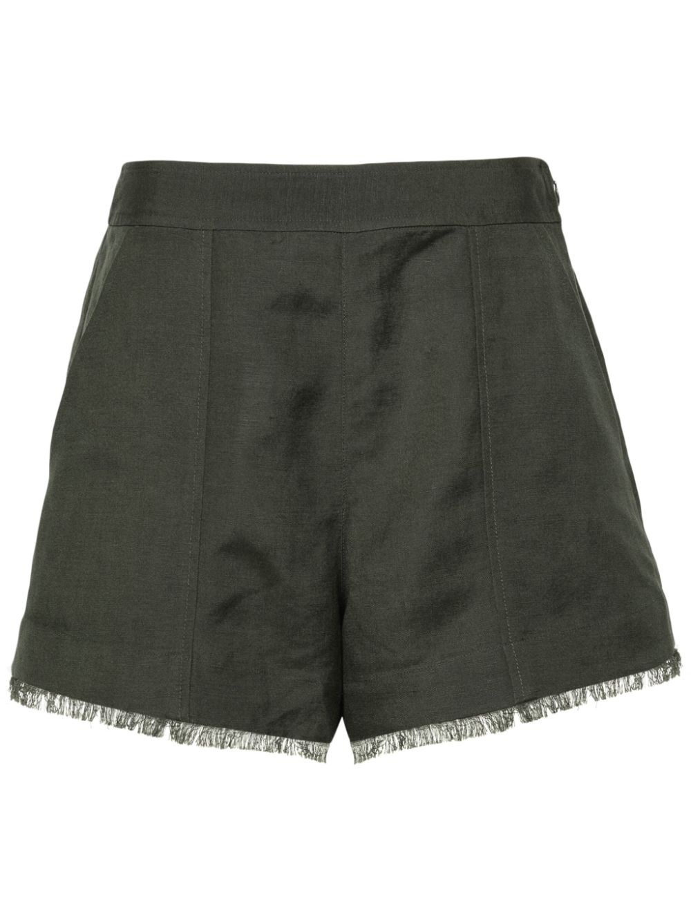 Dax linen-blend shorts - 1