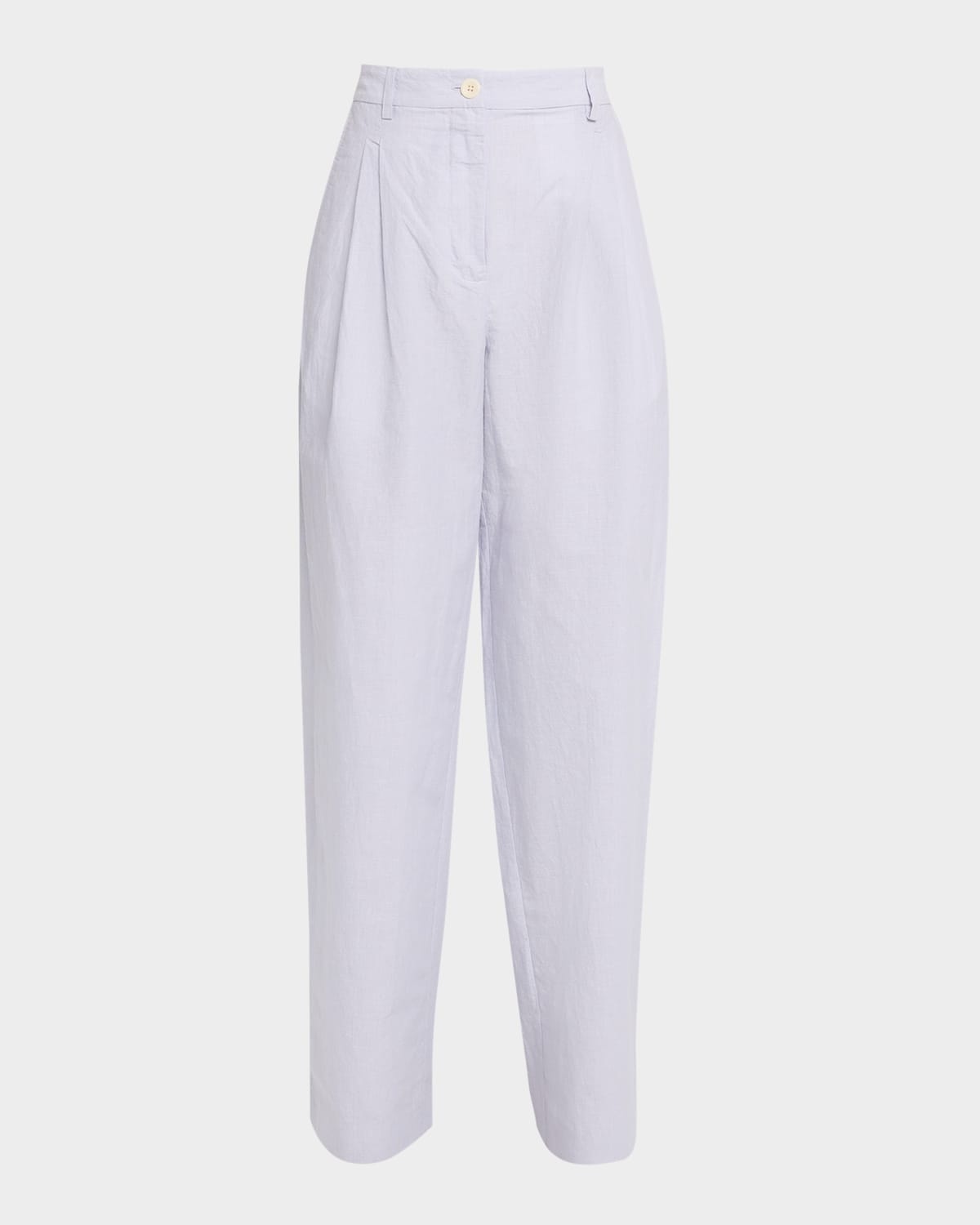 Eleanor High-Rise Linen Pants - 1