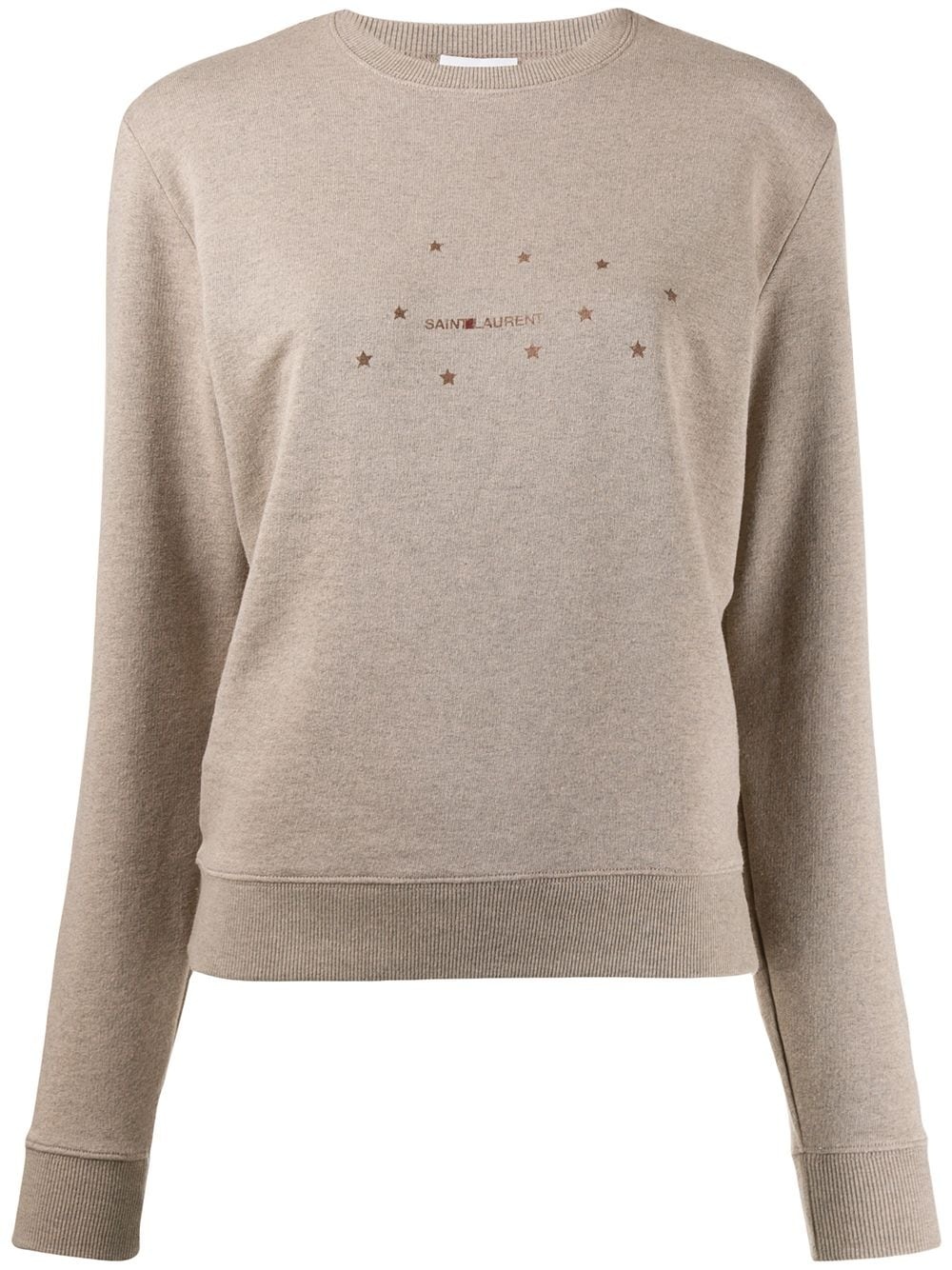 stars logo print sweatshirt - 1