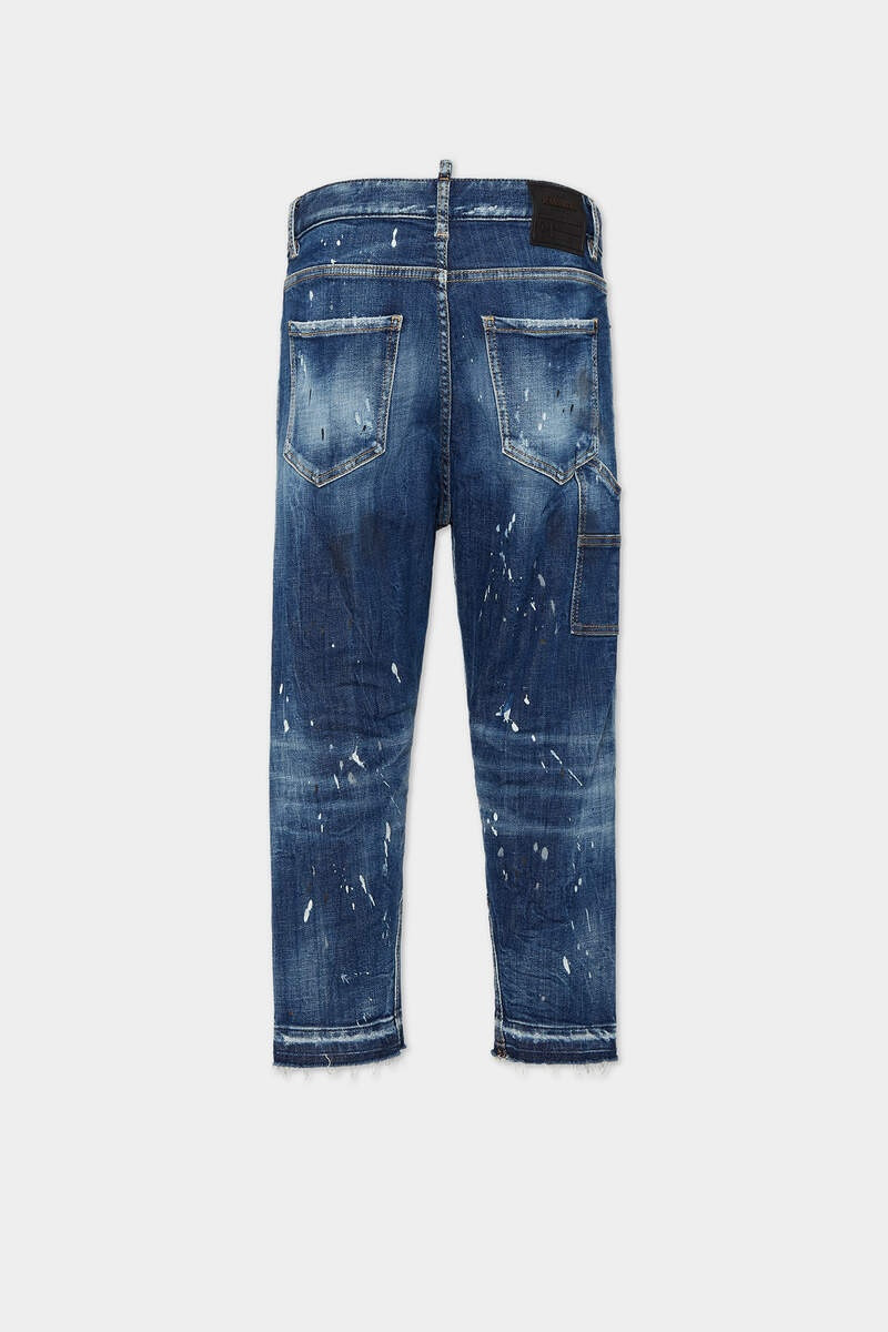 DSQUARED2 MEDIUM RIPPED WASH BABY CARPENTER JEANS outlook