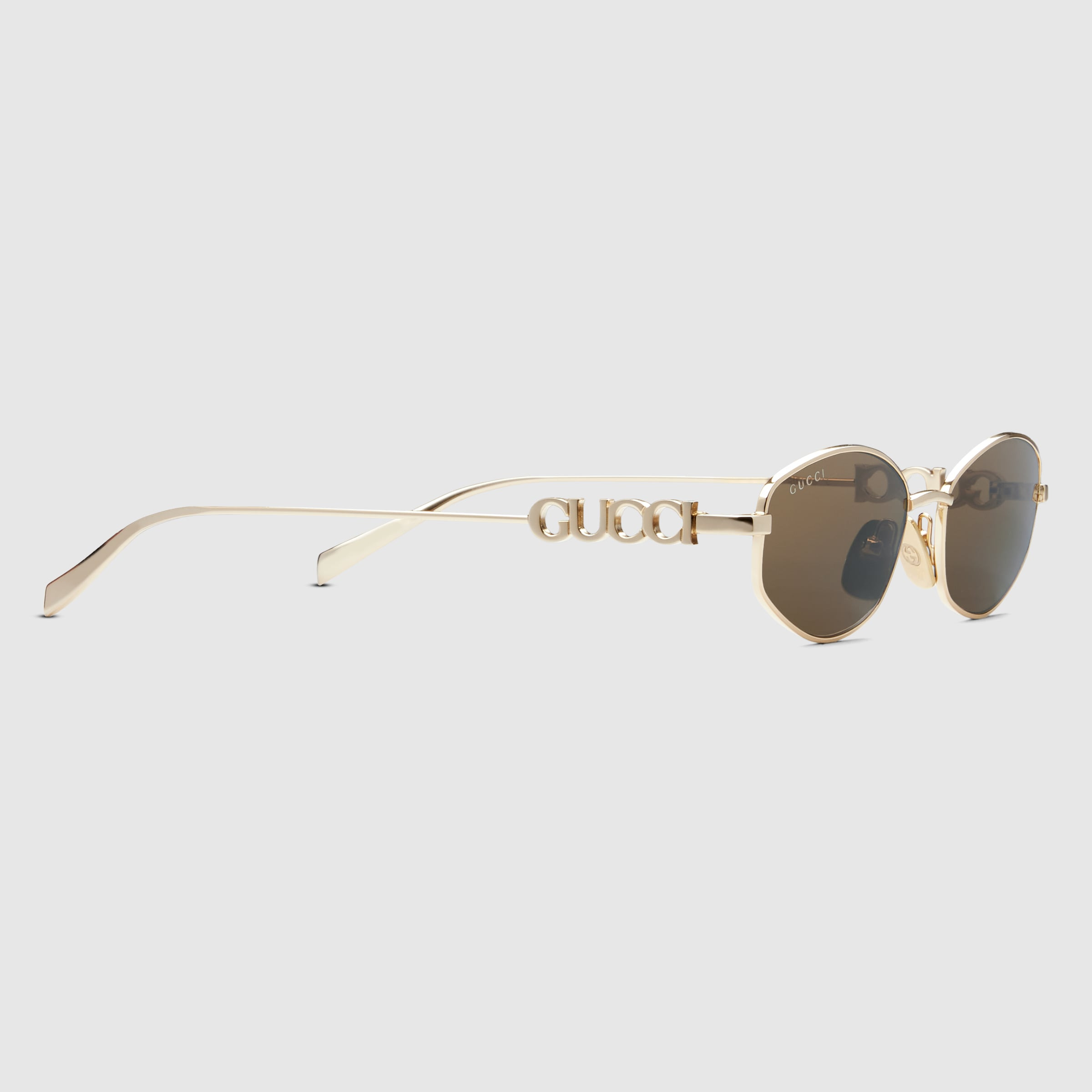 Oval frame sunglasses - 2