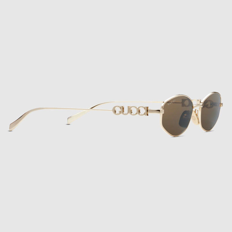 GUCCI Oval frame sunglasses outlook