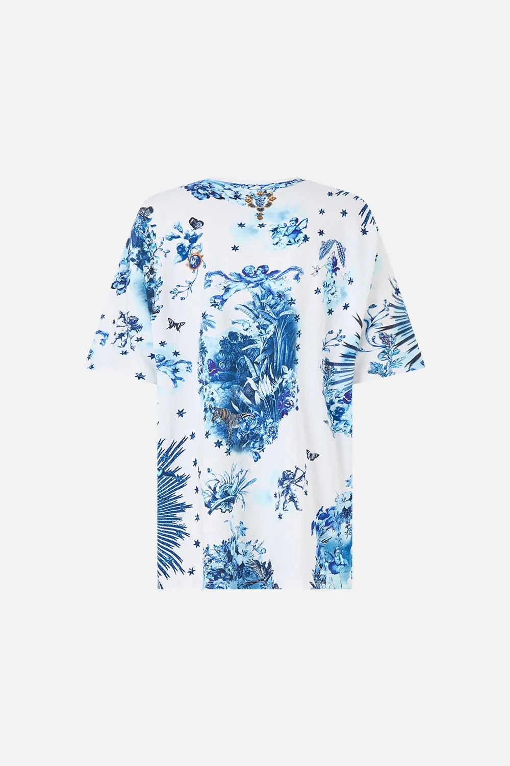 OVERSIZED BAND TEE THE PORCELAIN PARLOUR - 1