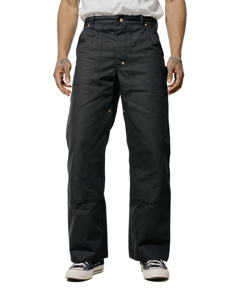 The Real McCoys MP25102 Double-Knee Work Trousers Charcoal outlook