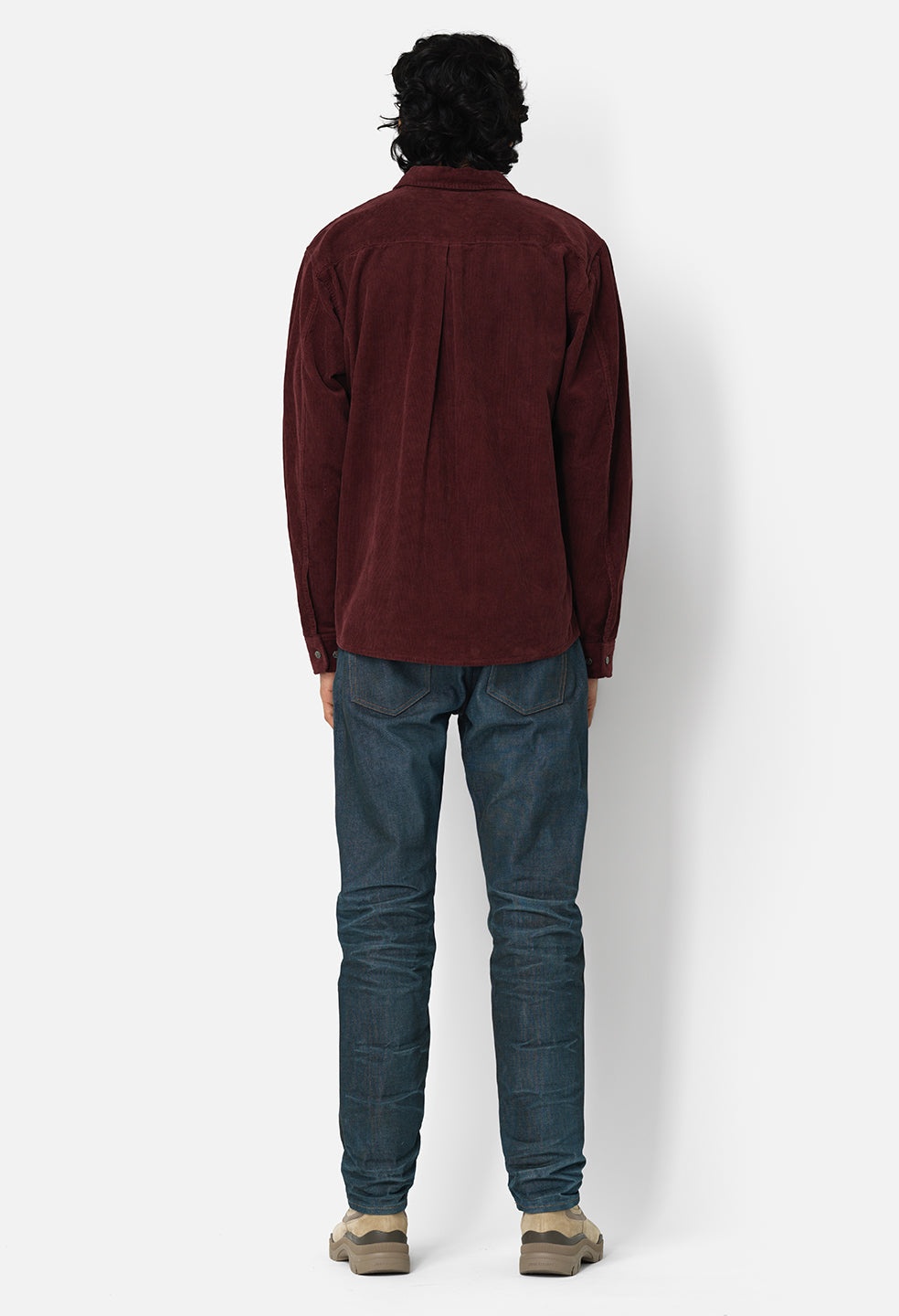 CORDUROY CLOAK BUTTON UP - 5