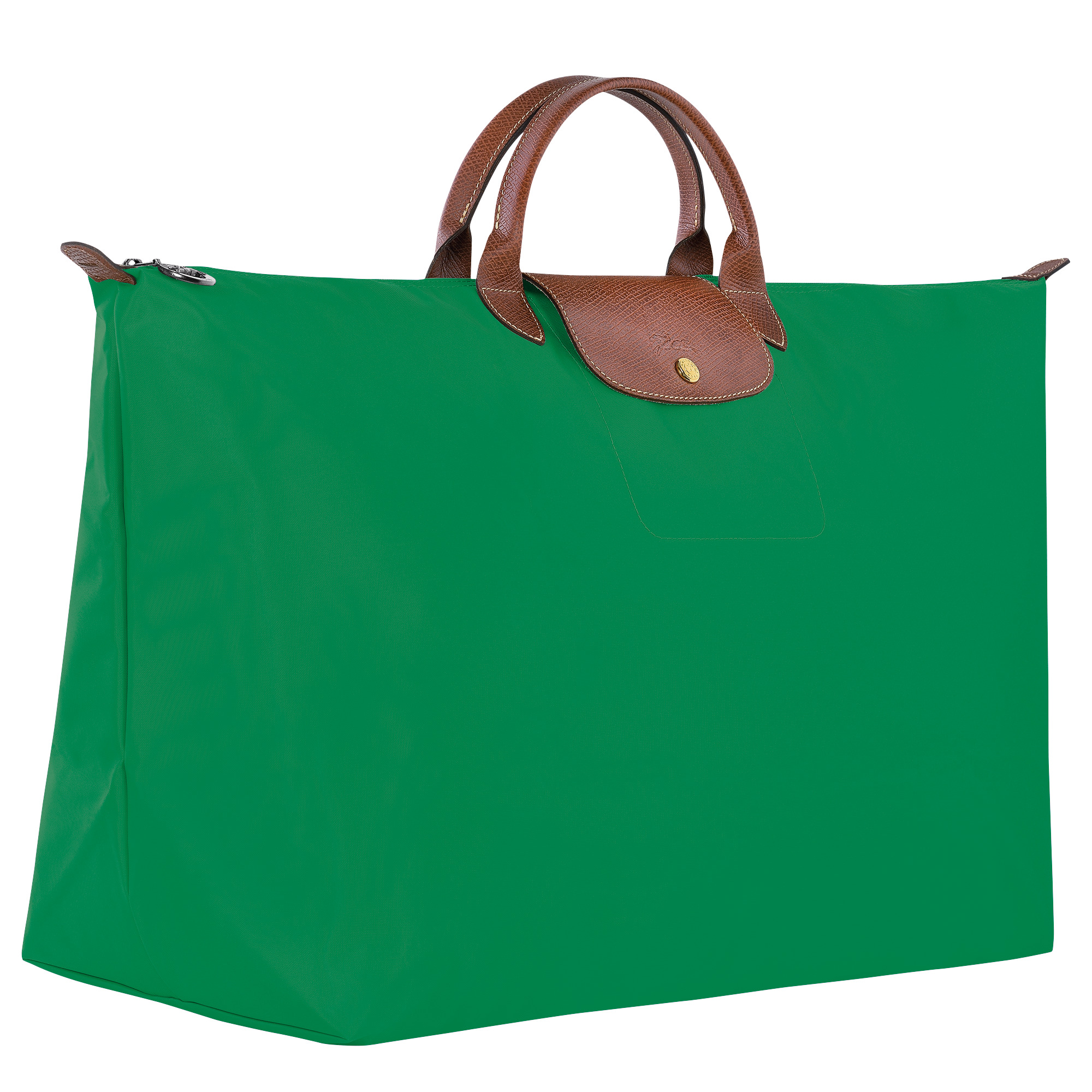 Le Pliage Original M Travel bag Green - Recycled canvas - 3