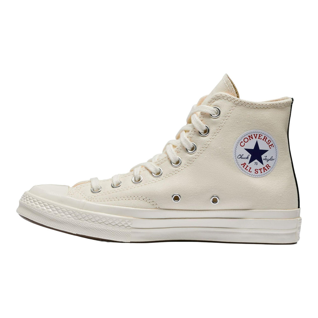 Converse Small Red Heart High Top Sneakers - 4