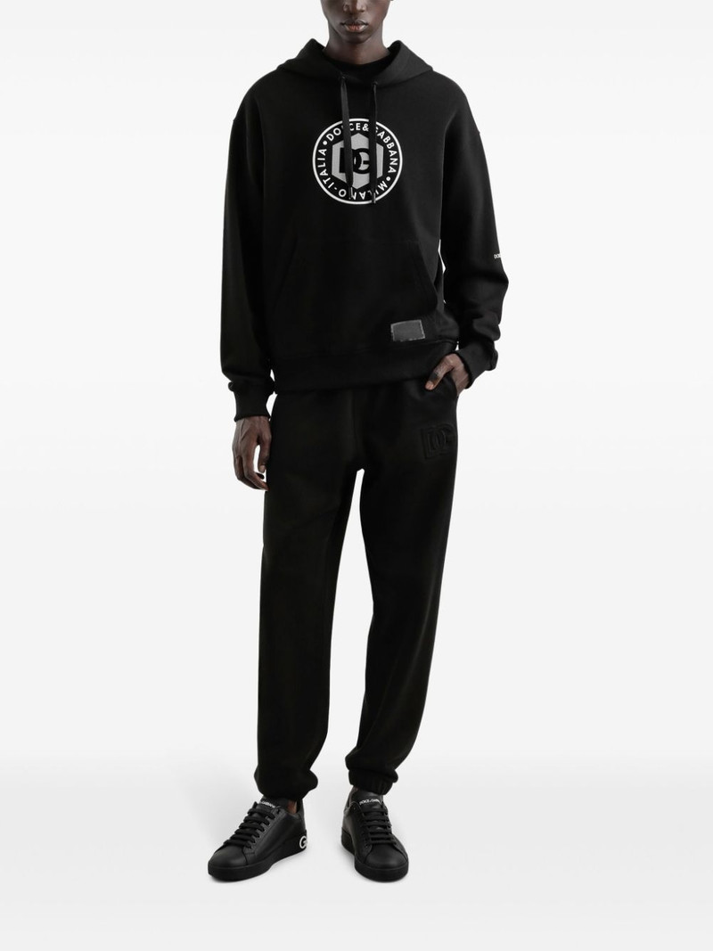 Dolce & Gabbana logo-print hoodie outlook