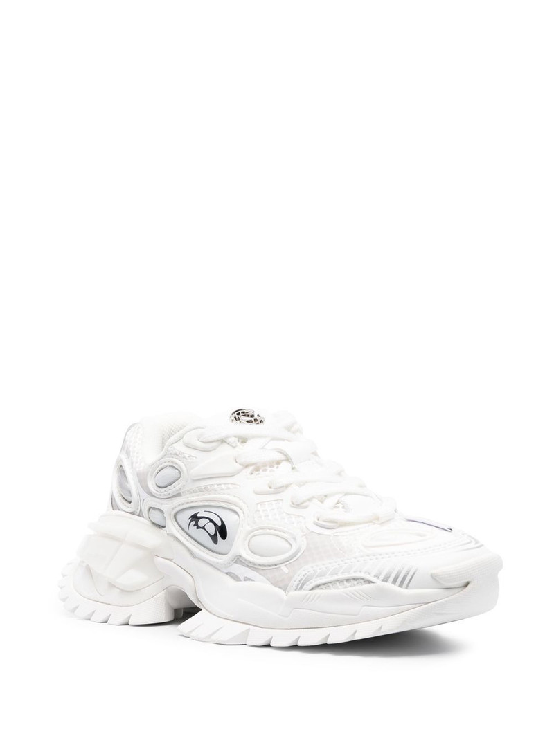 ROMBAUT panelled chunky sneakers outlook