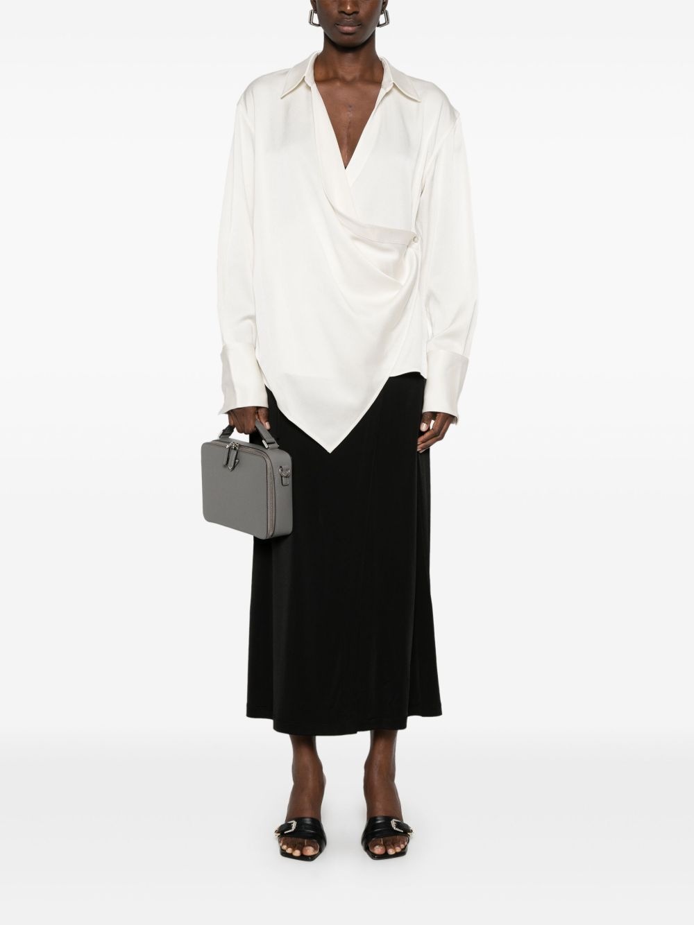 wrap shirt - 2