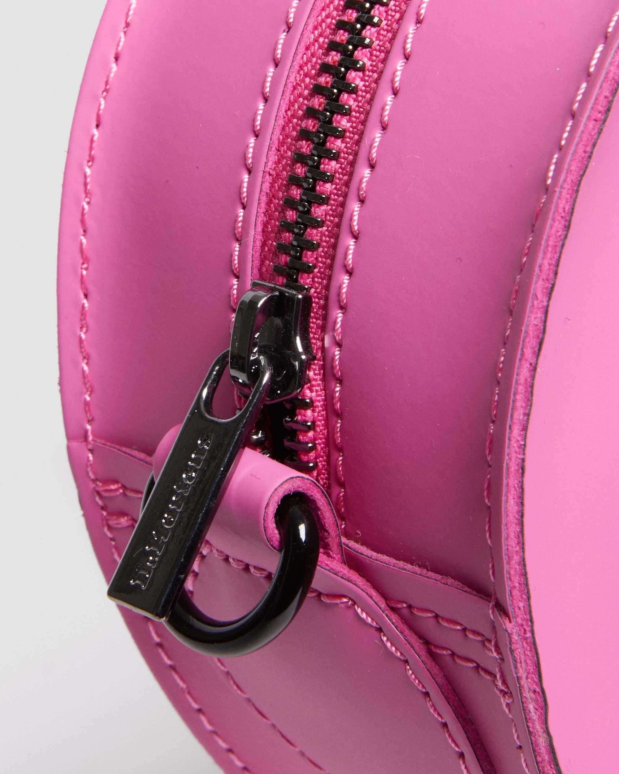 Heart Shaped Hardware Kiev Leather Bag - 9