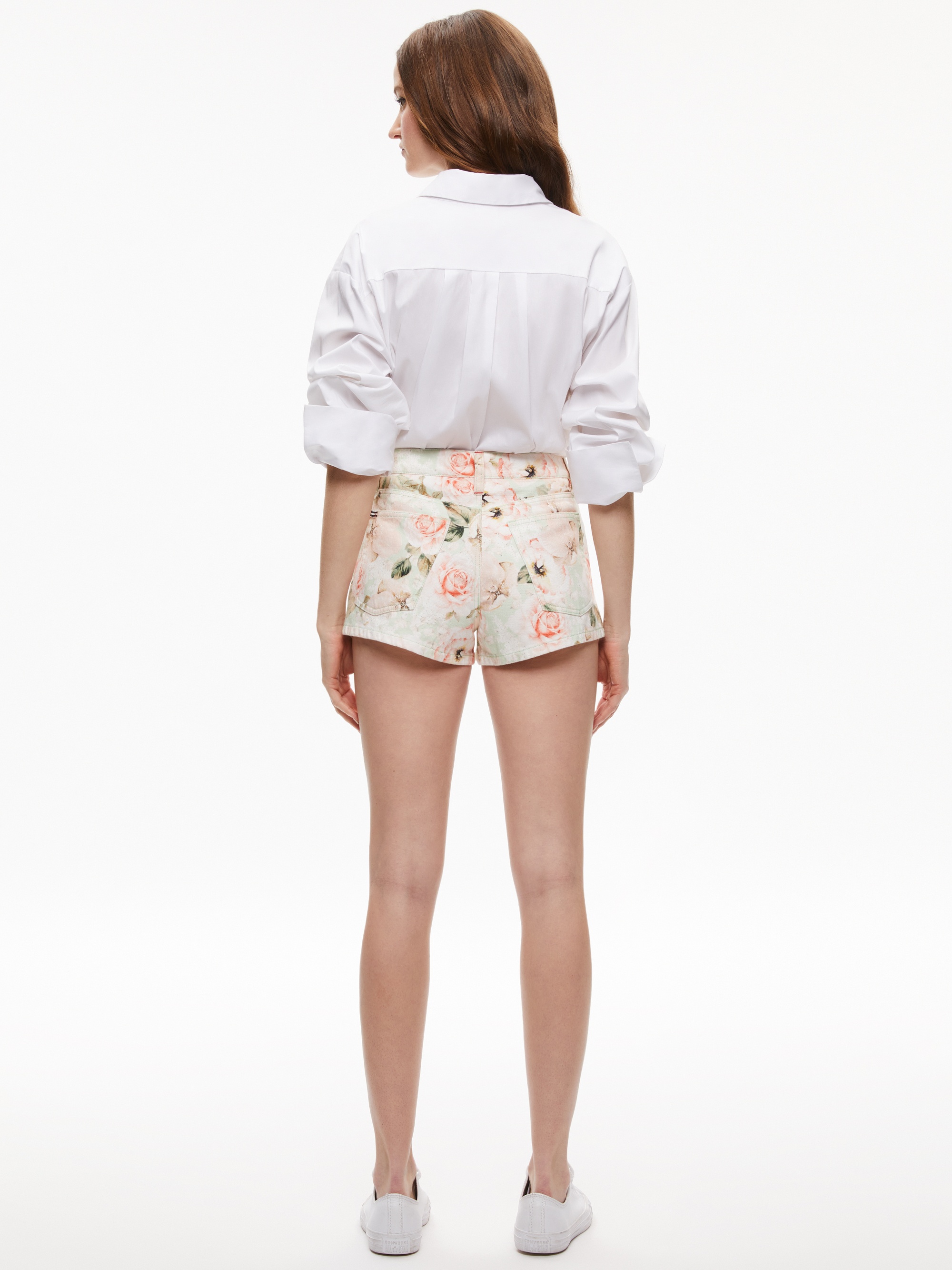 AMAZING HIGH RISE DENIM VINTAGE SHORT - 2