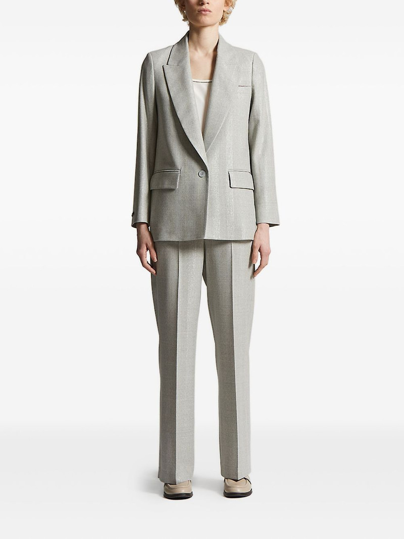 PESERICO straight-leg tapered trousers outlook