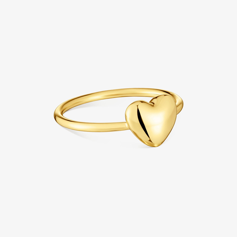 TOUS Small 18K solid gold heart Ring My Other Half outlook
