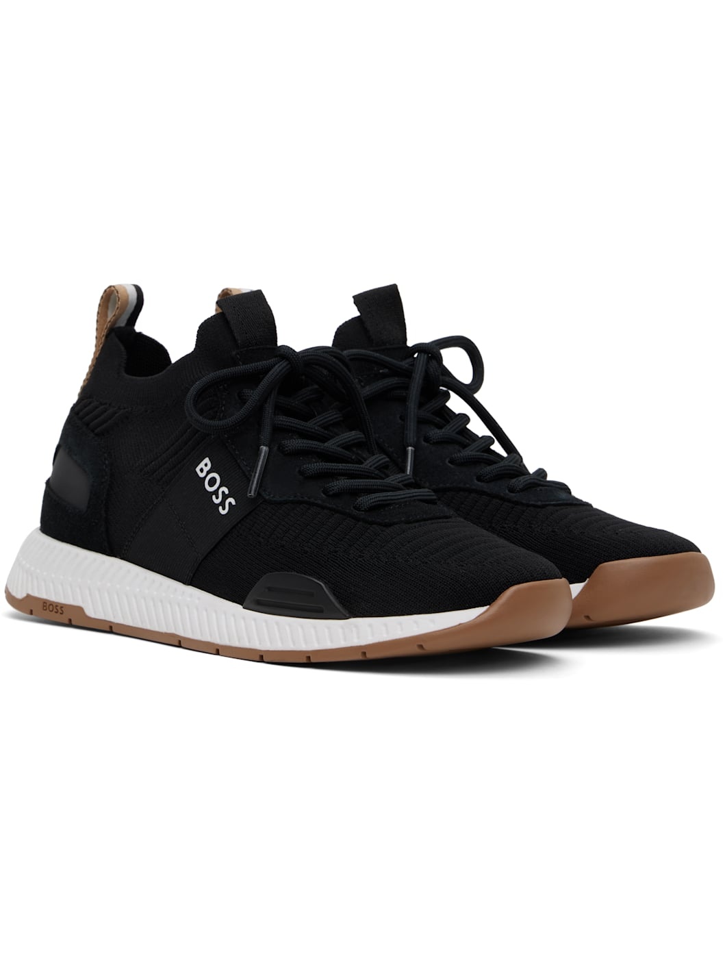 Black Knitted Sneakers - 4
