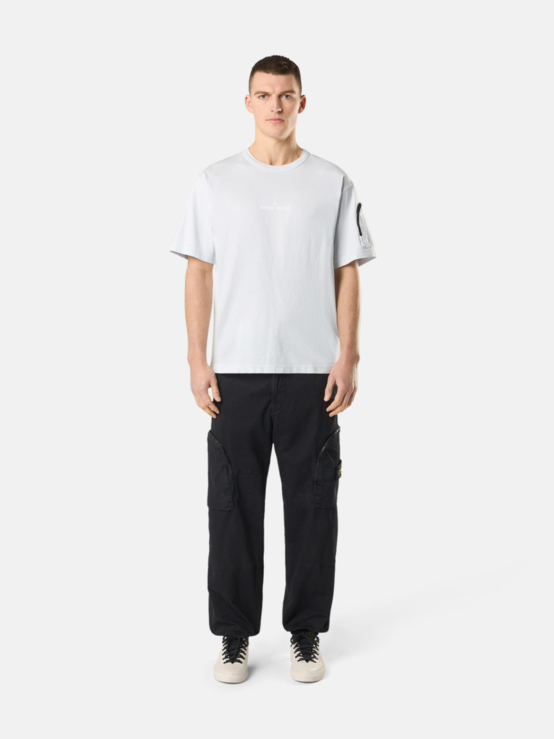 Stone Island 2100004 COMBED ORGANIC COTTON JERSEY outlook