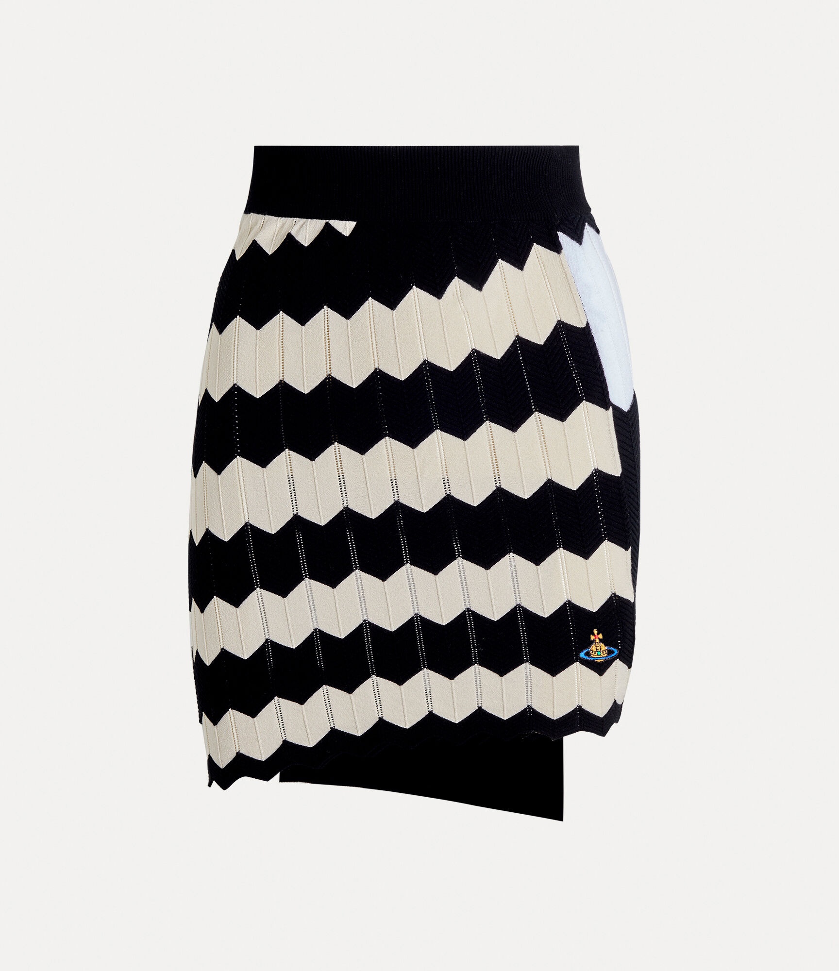 CHEVRON SKIRT - 1