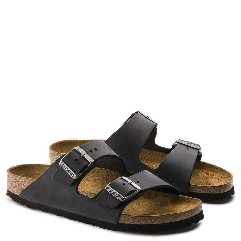 BIRKENSTOCK Birkenstock Arizona Oiled Leather Sandals outlook