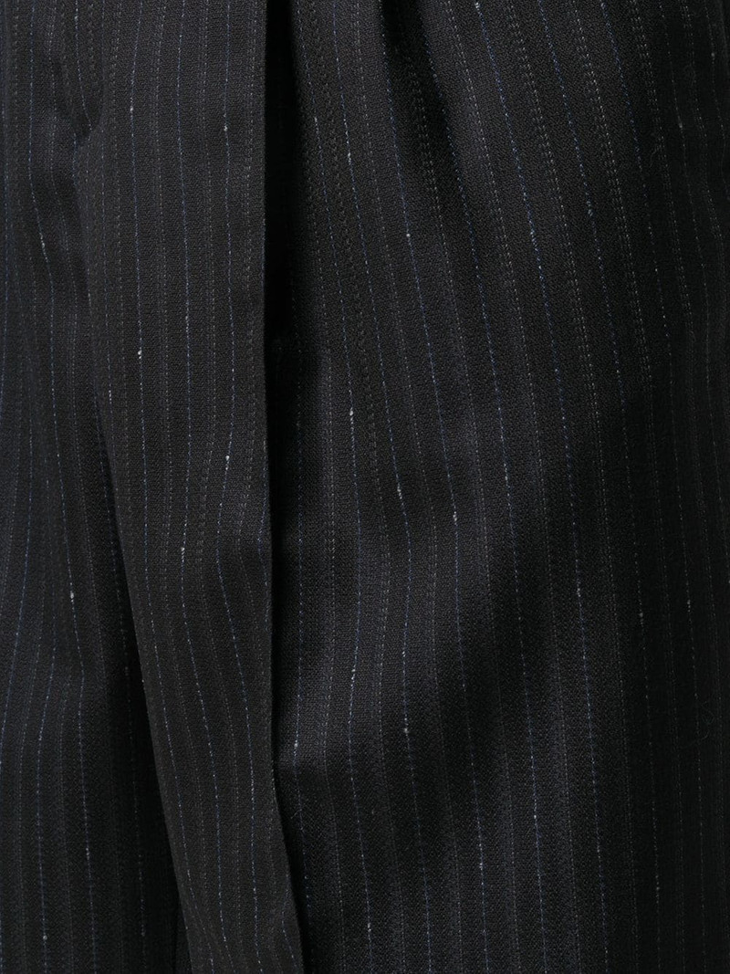 striped tailored shorts 5