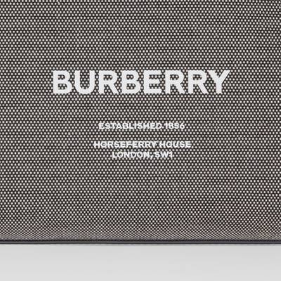 Burberry Horseferry Print Cotton Canvas Tote outlook