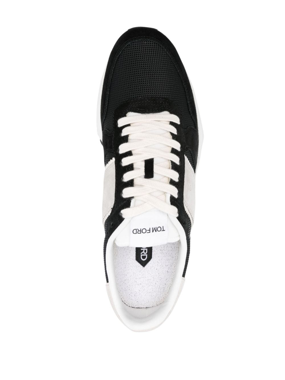 colourblock panelled sneakers - 4