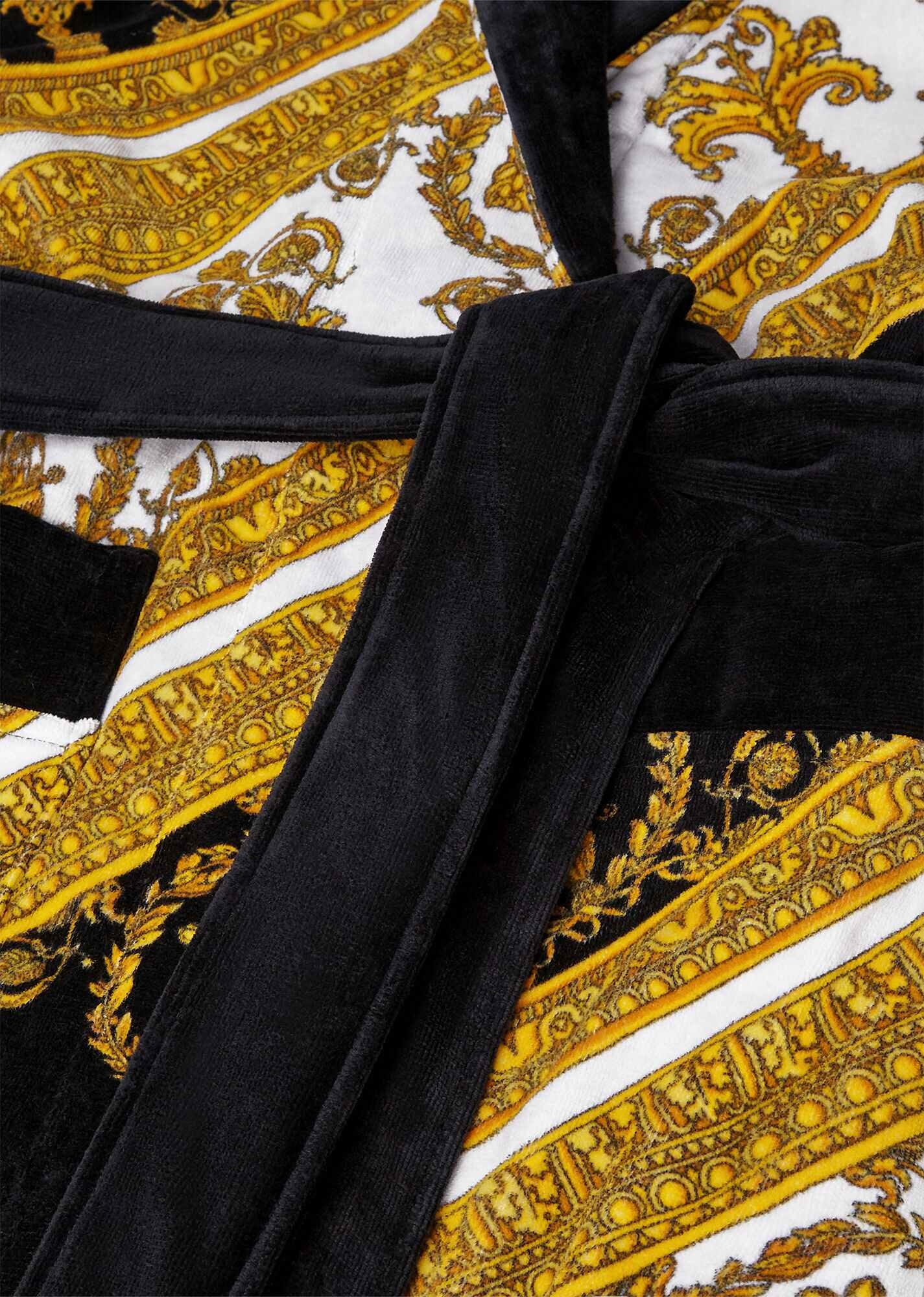 I ♡ Baroque Print Bathrobe - 5